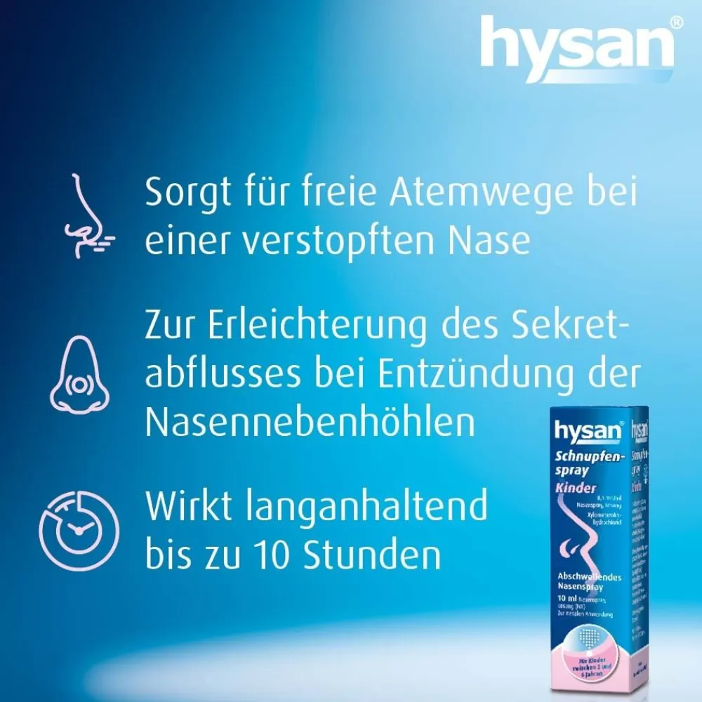 ® Schnupfenspray Kinder>Hysan
