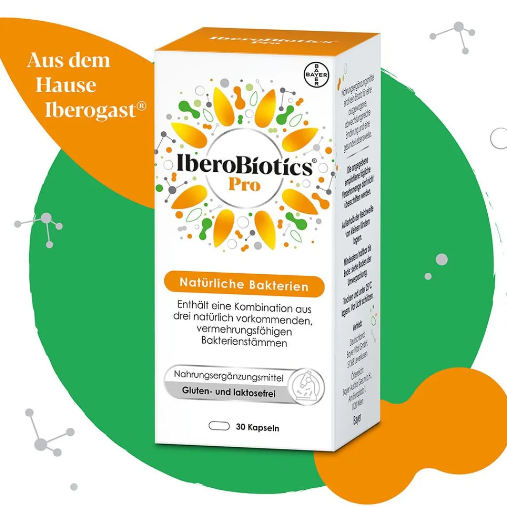 IberoBiotics® Pro - die PROaktive Ergänzung mit vermehrungsfähigen Bakterienstämmen - Jetzt 20% mit dem Code 20 sparen*>Iberogast Online