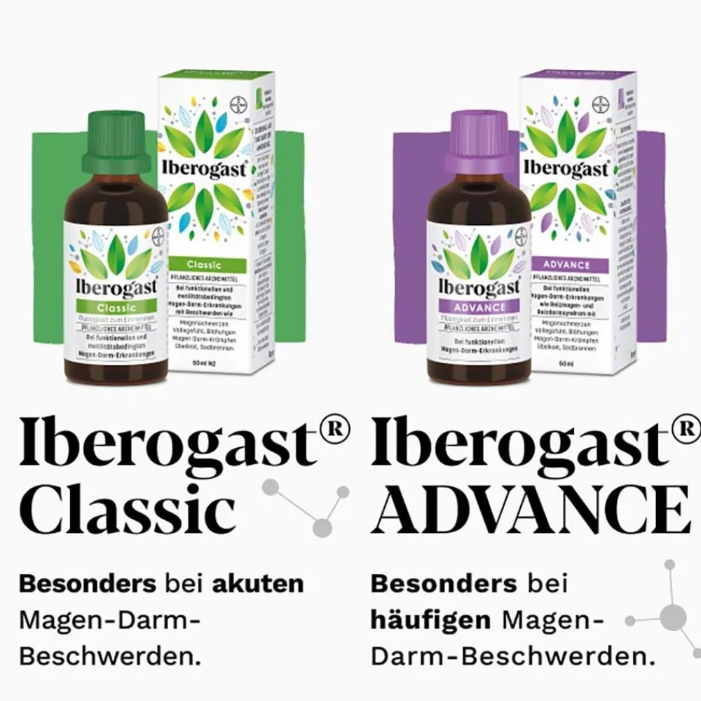 ADVANCE lindert wiederkehrende Magen-Darm-Beschwerden - Jetzt 20% mit dem Code 20 sparen*|Iberogast Best