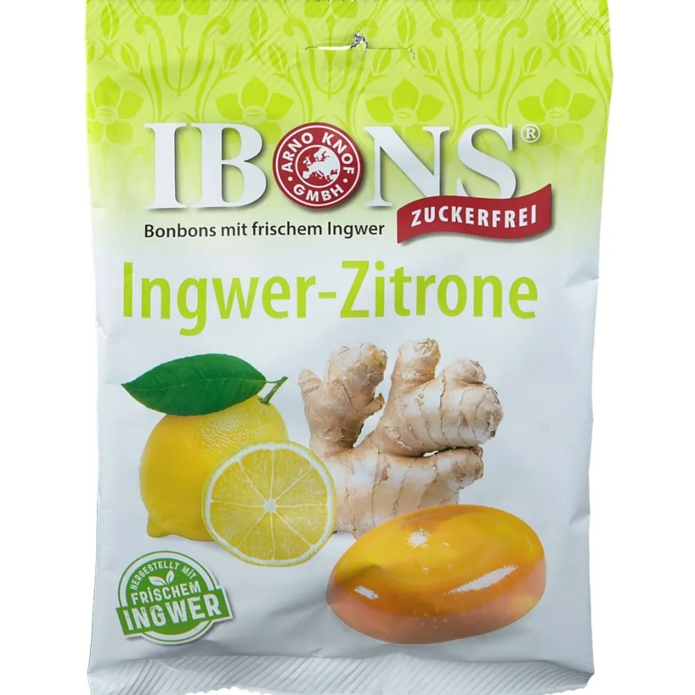 IBONS® Ingwer-Zitrone zuckerfrei| Outlet
