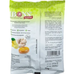 IBONS® Ingwer-Zitrone zuckerfrei| Outlet