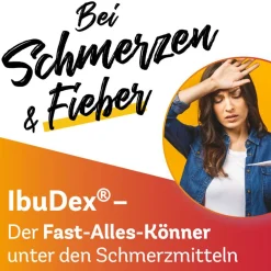 IbuDex® 200 mg, bei Kopfschmerzen, Zahnschmerzen und Fieber|