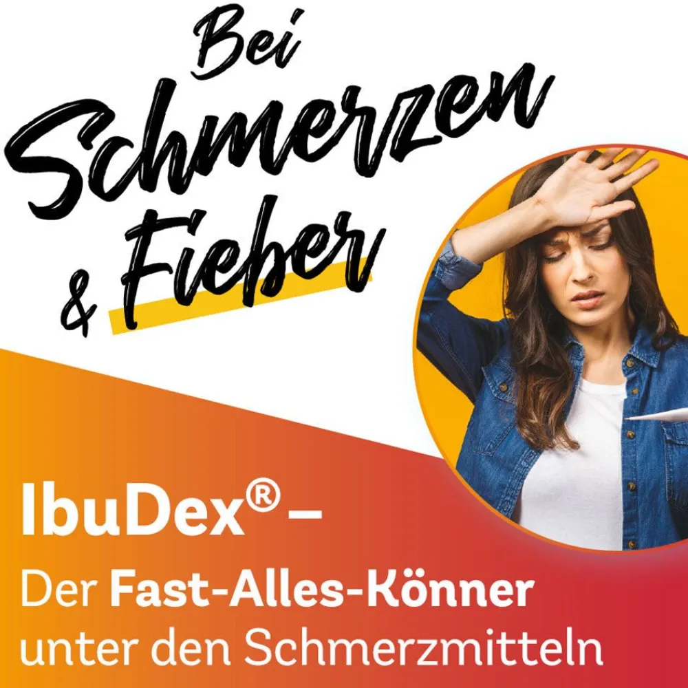 IbuDex® 200 mg, bei Kopfschmerzen, Zahnschmerzen und Fieber|