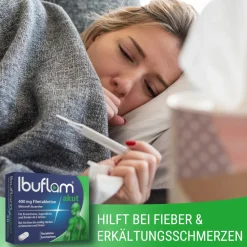 Ibuflam akut 400 mg | Bei Schmerzen & Fieber | Schnelle, langanhaltende Hilfe| Hot