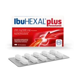 IbuHEXAL® plus Paracetamol - Stark wie Ibuprofen 400 mg plus  besser verträglich| New