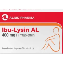 Ibu-Lysin AL 400 mg Filmtabletten bei akuten Schmerzen>