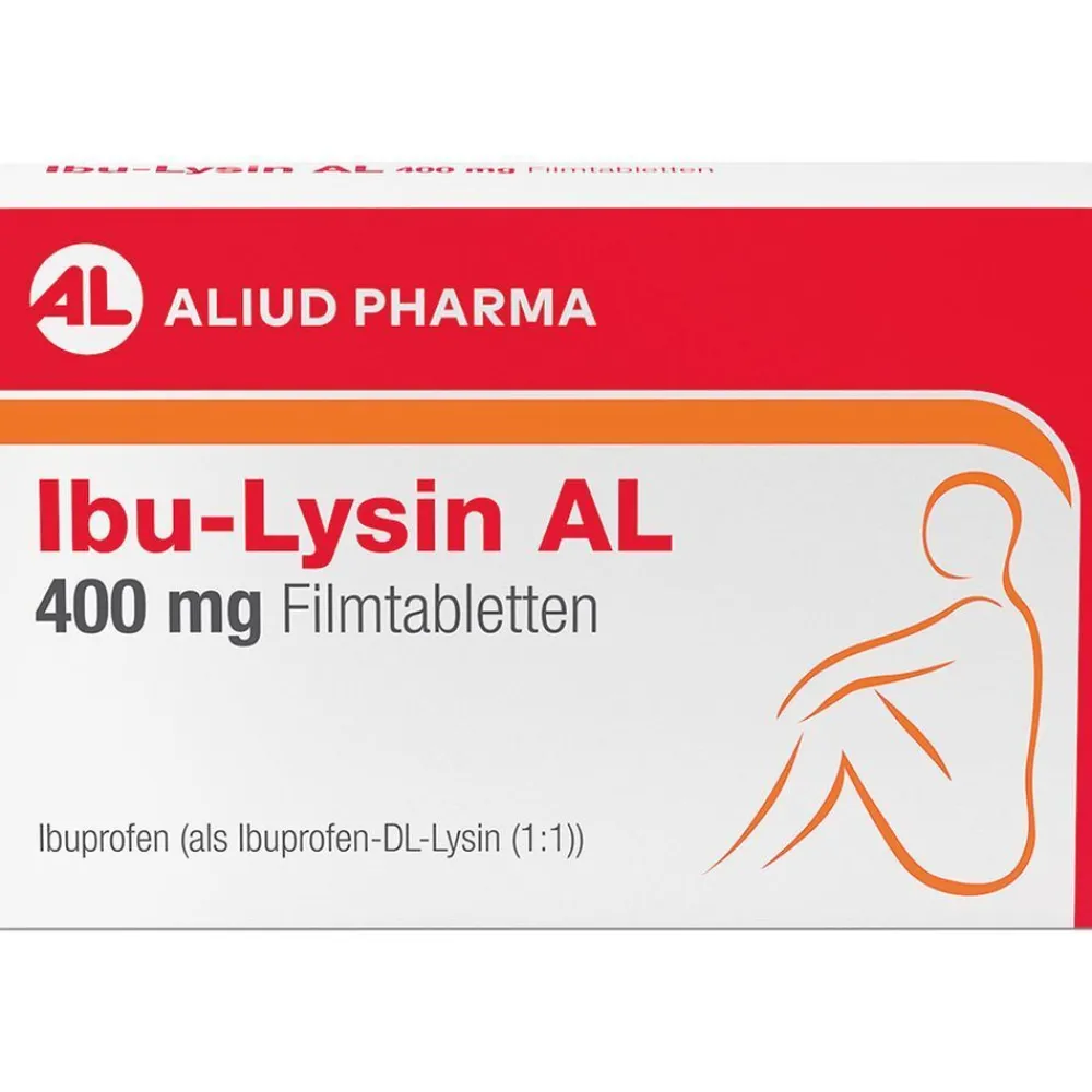 Ibu-Lysin AL 400 mg Filmtabletten bei akuten Schmerzen>