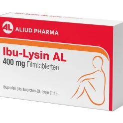 Ibu-Lysin AL 400 mg Filmtabletten bei akuten Schmerzen>