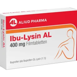 Ibu-Lysin AL 400 mg Filmtabletten bei akuten Schmerzen><noscript><img width=