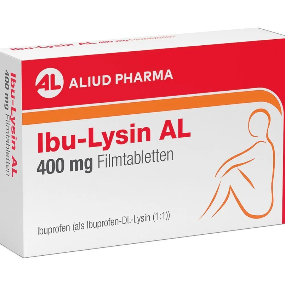 Ibu-Lysin AL 400 mg Filmtabletten bei akuten Schmerzen>