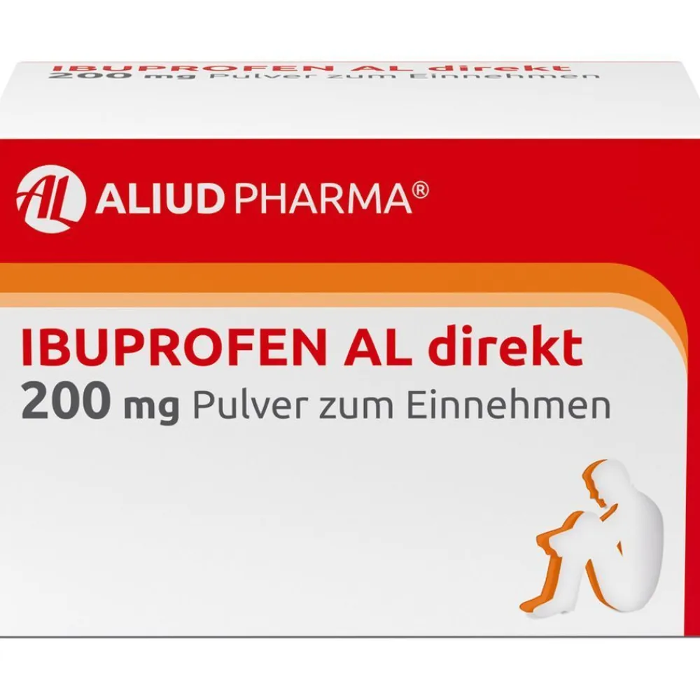 Ibuprofen AL direkt 200 mg Pulver bei Fieber und Schmerzen>Aliud Clearance