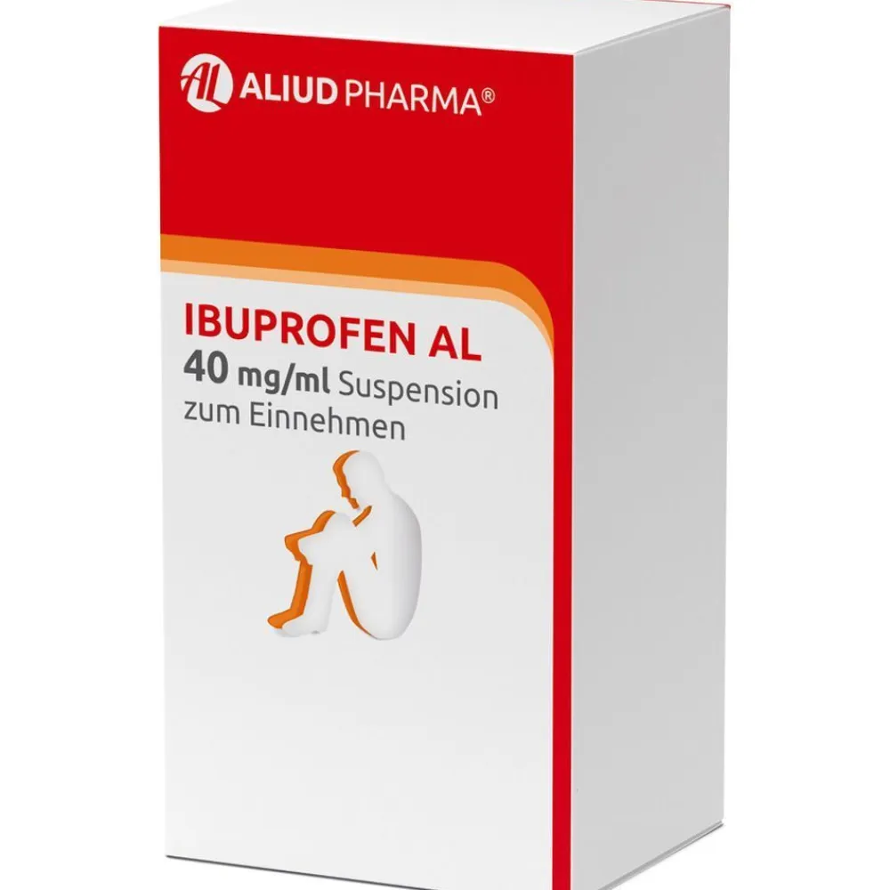 Ibuprofen AL 40 mg/ml Suspension bei Fieber und Schmerzen>Aliud