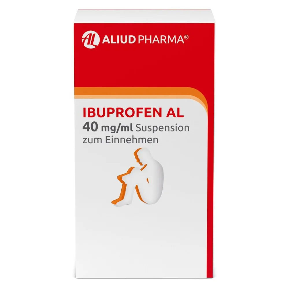 Ibuprofen AL 40 mg/ml Suspension bei Fieber und Schmerzen>Aliud