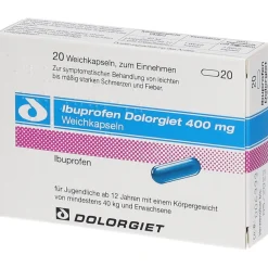 Ibuprofen Dolorgiet 400 mg| Hot