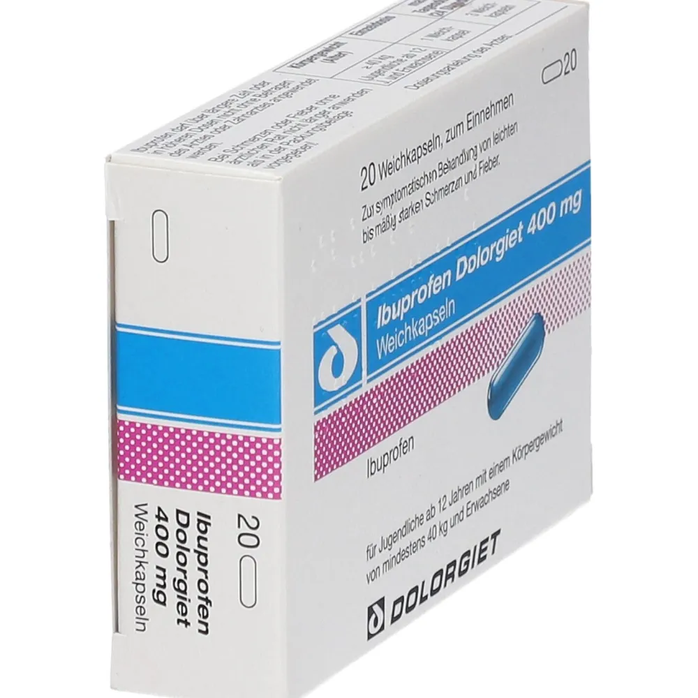 Ibuprofen Dolorgiet 400 mg| Hot