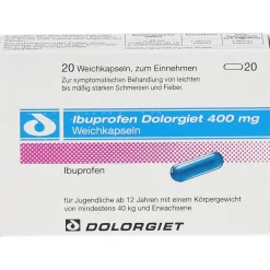 Ibuprofen Dolorgiet 400 mg| Hot