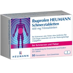 Schmerztabletten 400 mg Filmtabletten|Ibuprofen Heumann Best
