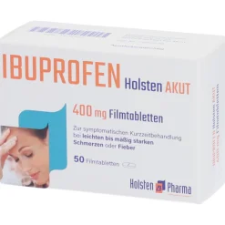 IBUPROFEN Holsten AKUT 400 mg Filmtabletten> New