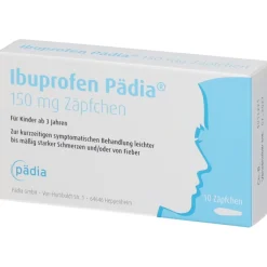 Pädia® 150 mg Zäpfchen>Ibuprofen Best