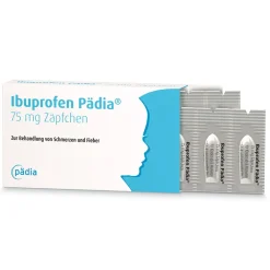 Ibuprofen Pädia® 75 mg Zäpfchen| Outlet