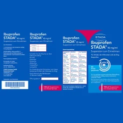 Ibuprofen STADA® 40 mg/ml Suspension zum Einnehmen, zur kurzzeitigen symptomatischen Behandlung von leichten bis mäßig starken Schmerzen| Discount
