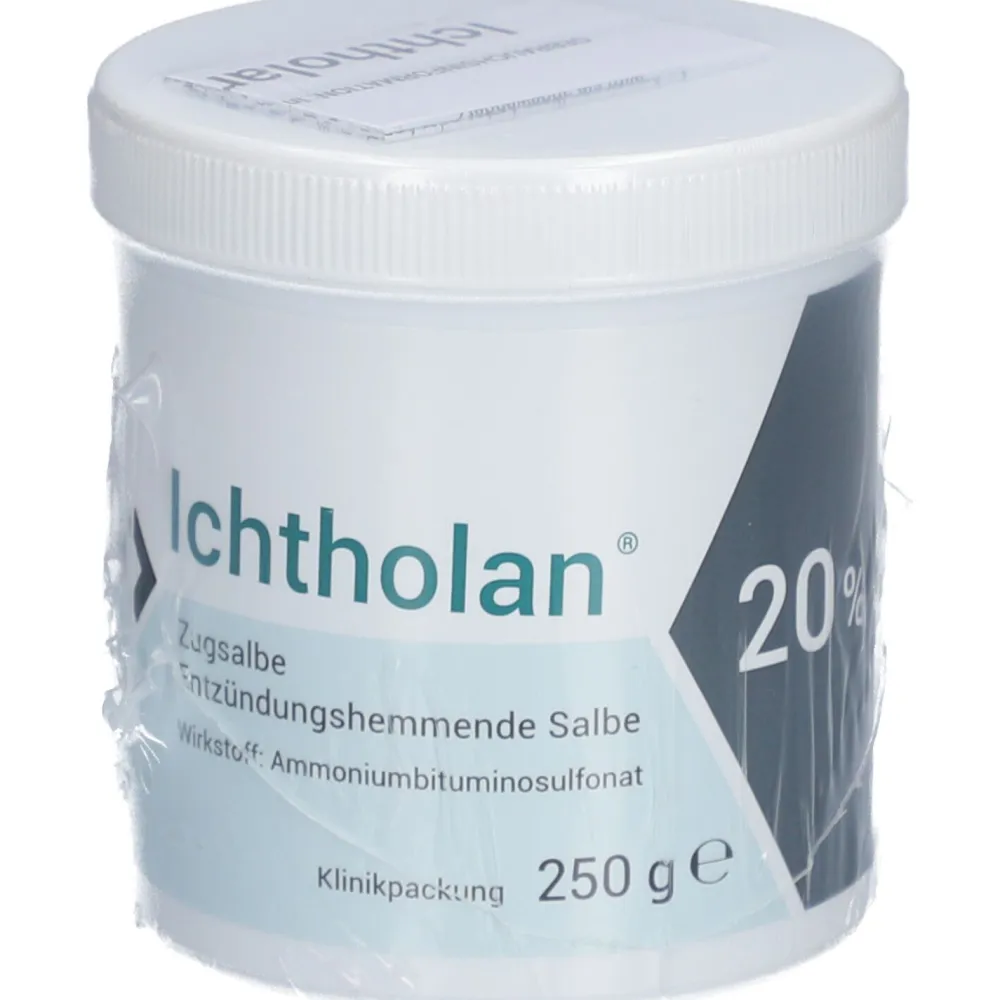 ® 20 % Salbe – Zur Behandlung von Hautentzündungen|Ichtholan Hot