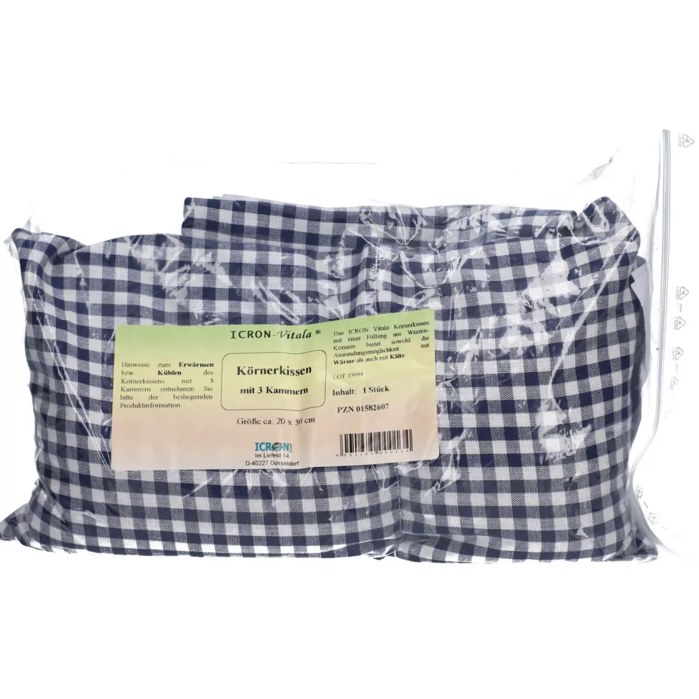 ICRON Vitala® Körnerkissen mit 3 Kammern 20 x 50 cm> Online