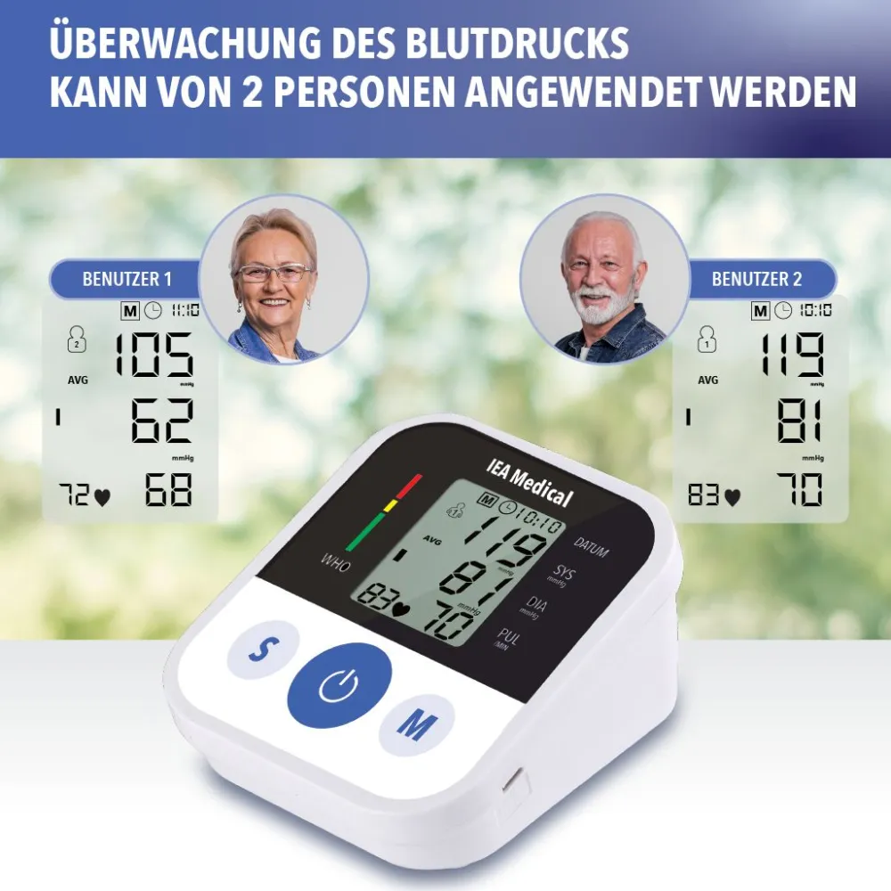 Blutdruckmessgerät Oberarm>IEA MEDICAL Hot