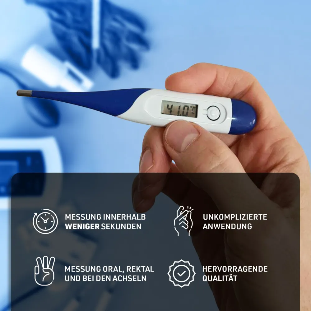 digitales Fieberthermometer mit flexibler Spitze|IEA MEDICAL Online