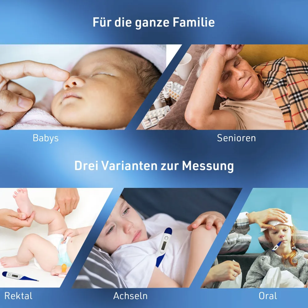 digitales Fieberthermometer mit flexibler Spitze|IEA MEDICAL Online