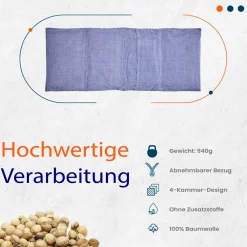 Kirschkernkissen Mikrowelle, Wärmekissen, Getreidekissen, Kirschkernkissen Nacken|IEA MEDICAL Discount