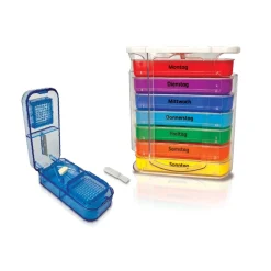 IEA Medical Medikamentenbox und Tablettenteiler Set| Outlet