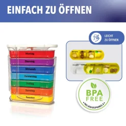 IEA Medical Tablettenbox 7 Tage><noscript><img width=