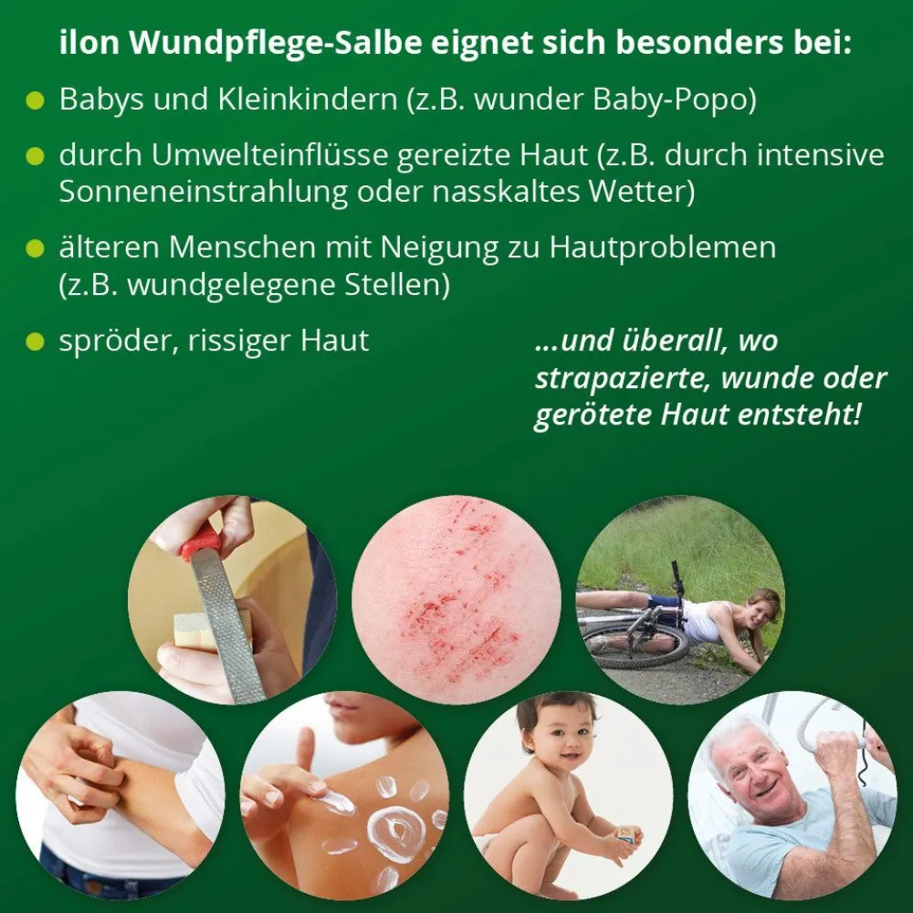 ® Wundpflege-Salbe|Ilon
