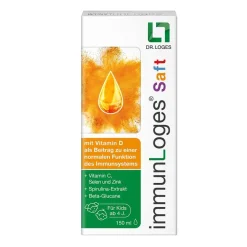 Saft - für Kinder ab 4 Jahren. Unterstützt das Immunsystem mit Vitamin C und Zink sowie hochwertigen Naturstoffen|Immunloges