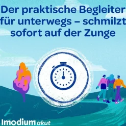 Imodium® akut lingual - bei akutem Durchfall, schmilzt auf der Zunge|Imodium akut Outlet
