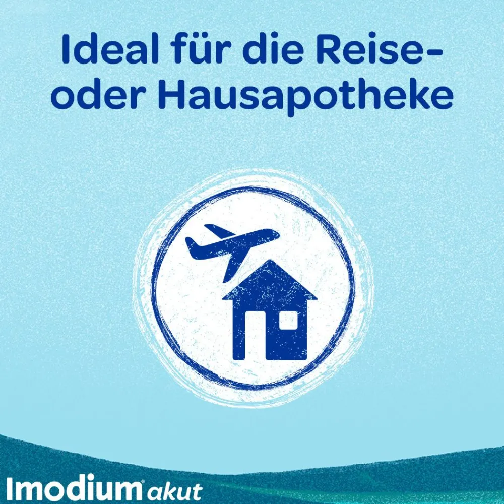 Imodium® akut lingual - bei akutem Durchfall, schmilzt auf der Zunge|Imodium akut Outlet