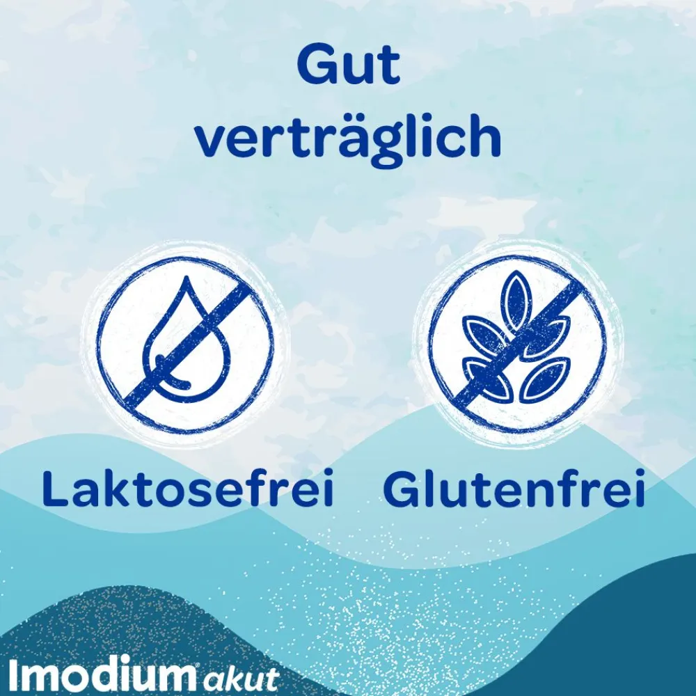 Imodium® akut lingual - bei akutem Durchfall, schmilzt auf der Zunge|Imodium akut Outlet