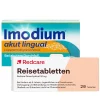 Imodium® akut lingual - bei akutem Durchfall + Reisetabletten Dimenhydrinat 50 mg|Redcare Hot