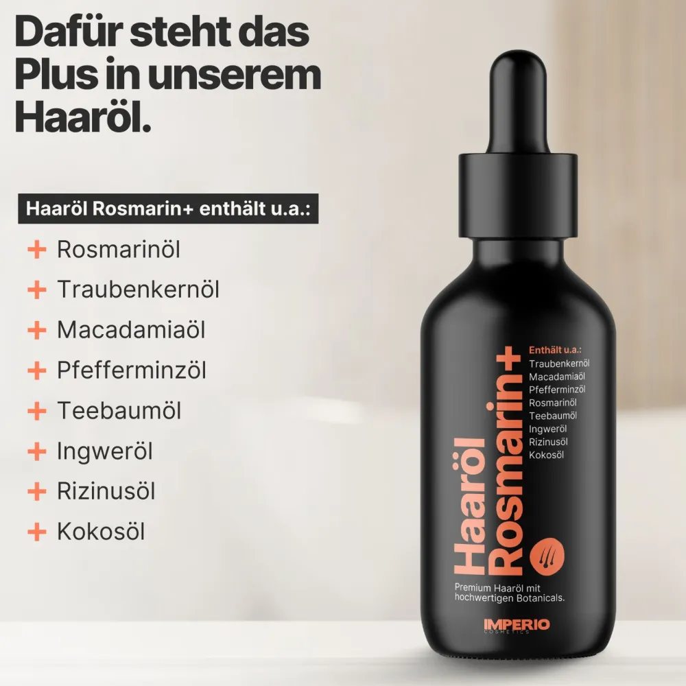 ® Haaröl Rosmarin+ revitalisierendes Haaröl für mehr Haarwachstum>IMPERIO Outlet