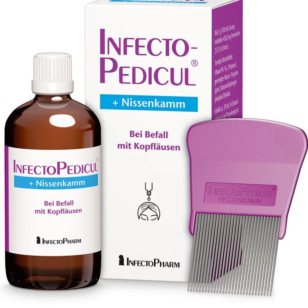 InfectoPedicul® Lösung + Nissenkamm> New