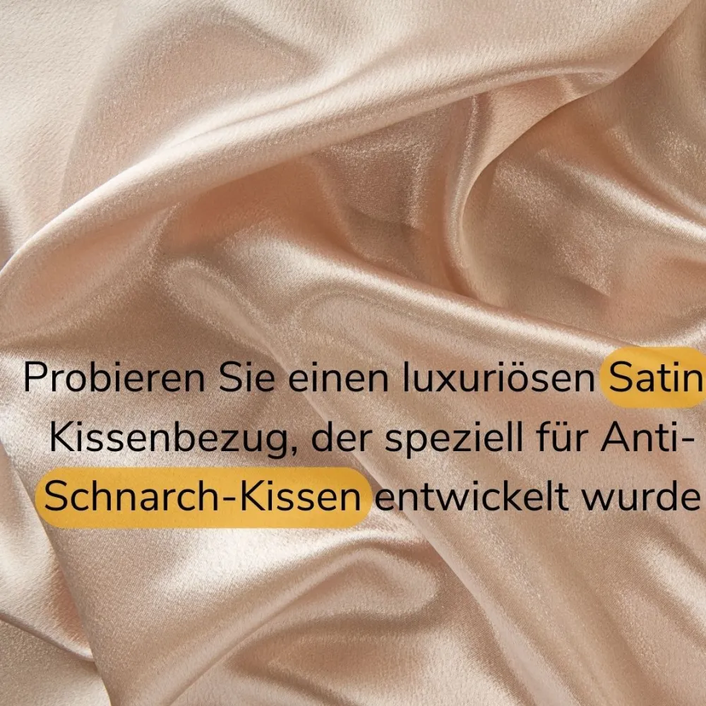 INPHYSIO Satinbezug, für Anti-Schnarch-Kissen| Outlet