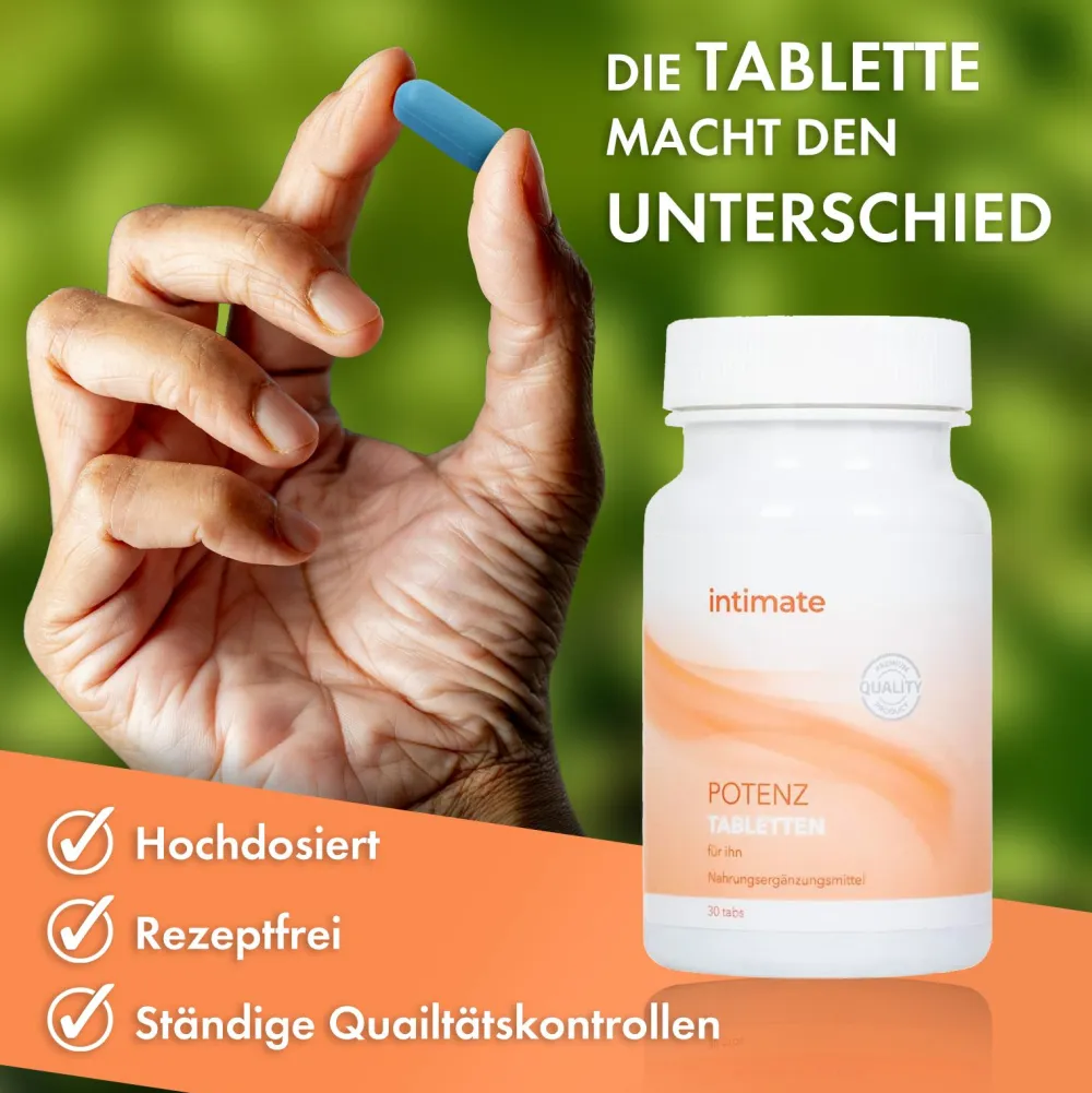 INTIMATE Potenz-Hilfe-Mittel Kapseln Pillen> Online