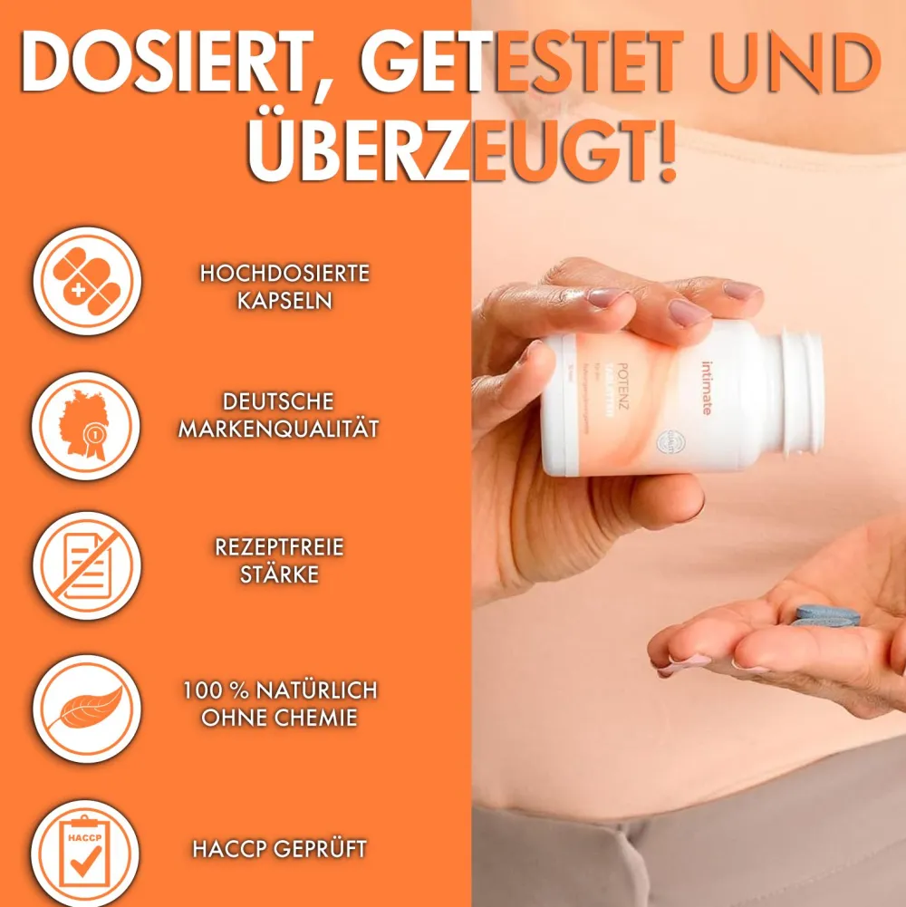 INTIMATE Potenz-Hilfe-Mittel Kapseln Pillen> Online