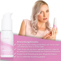 INTIMATE sensibilisierendes Gel Gleitmittel für Frauen bei Scheidentrockenheit><noscript><img width=