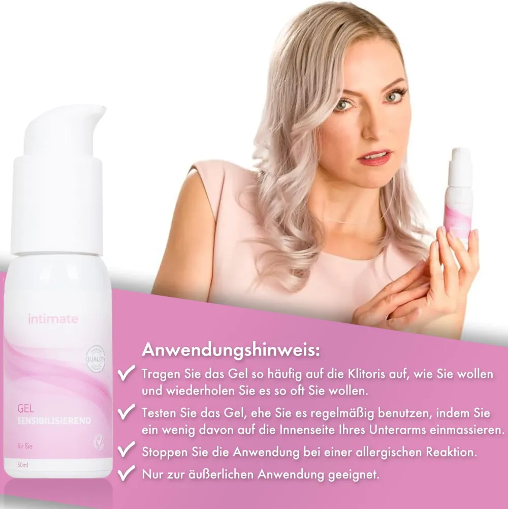 INTIMATE sensibilisierendes Gel Gleitmittel für Frauen bei Scheidentrockenheit> Online