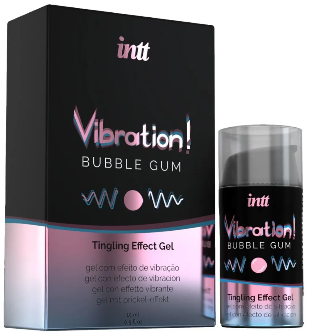 INTT *Vibration! Bubble Gum* Tingling Effect Gel>
