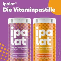 ipalat® Die Vitaminpastille Orange-Ingwer> Hot