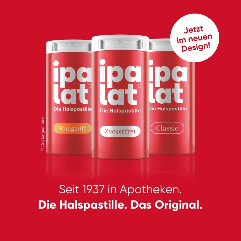 ipalat® Halspastillen zuckerfrei>ipalat Halspastillen