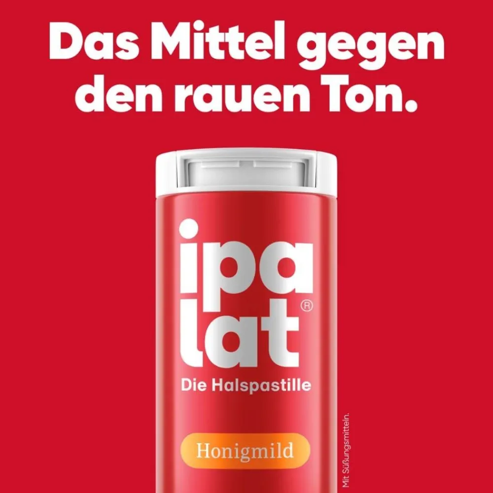 ipalat® Honigmild mentholfrei>ipalat Halspastillen New